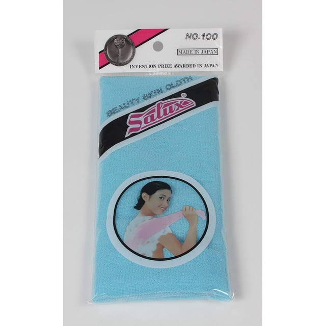 SALUX Beauty Towel Scrub Nylon WASH Cloth Bath Body Shower - Blue ...