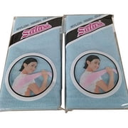 SALUX Nylon Japanese Beauty Skin Bath Wash Cloth/Towel - Blue 2 PACK