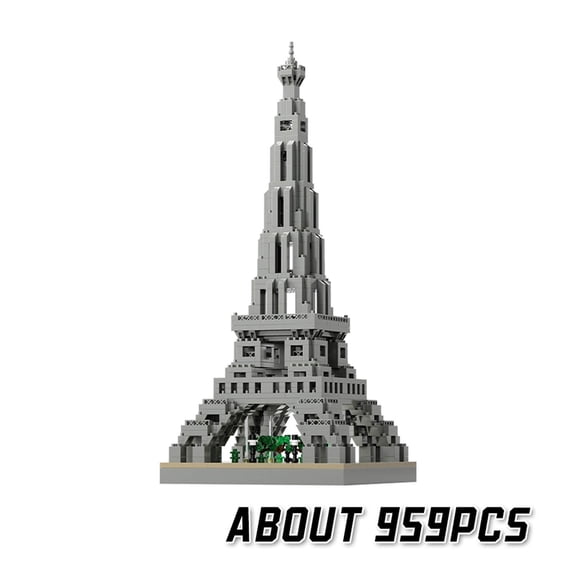 SALYWEE Micro Building Blocks, DIY Model Assembly Toy, European Architectural Landmarks, Magic Castle, Creative Home Decor