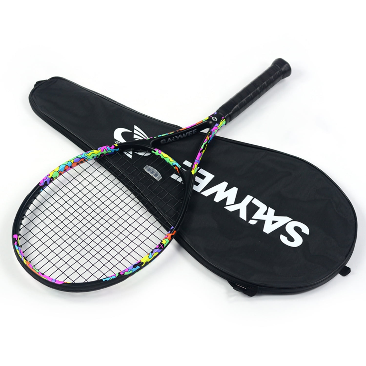 SALYWEE DOODLE 2.0 Professional Tennis Racket, Dazzling Graffiti Design ...