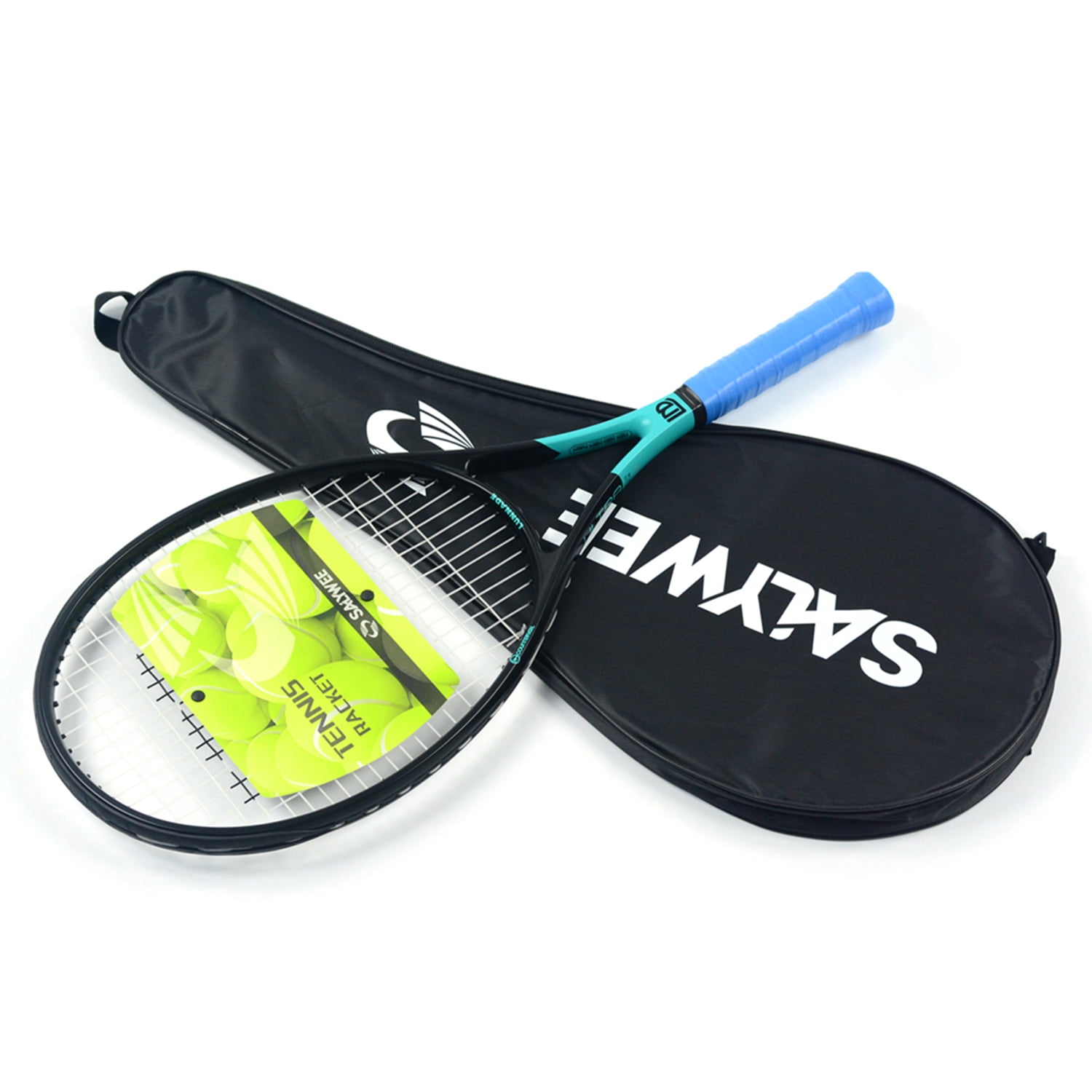 SALYWEE Gemini Series Tennis Racket Carbon Fiber 50-60lbs 285g