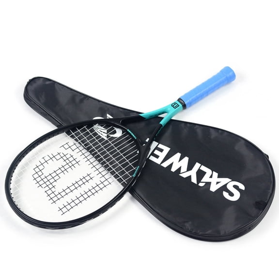 Gemini Pro-Grade Carbon Fiber & Aluminum Tennis Racket - Free bag, 6 Colors (High-Visibility Fluorescent Options), Lightweight Durable Performance for Adults Players, Arm-Friendly Shock Absorption