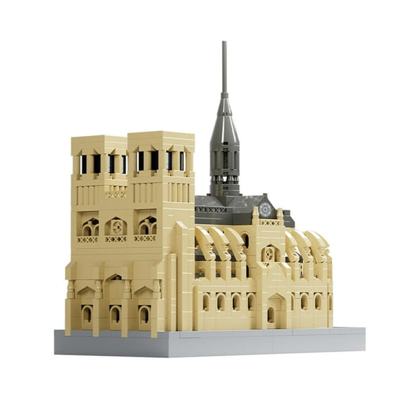 SALYWEE Notre Dame Micro Building Block Set DIY Assembly for Home Decoration(1038pcs)