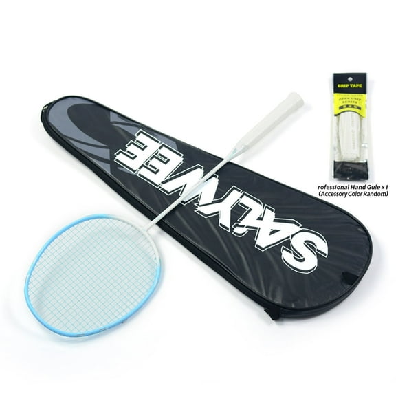 SALYWEE SU7 Full Carbon Fiber Badminton Racket | 4U 28lbs Tension | Unstrung 80±5 g | Professional Training Rackets | Includes String & Grip Tape