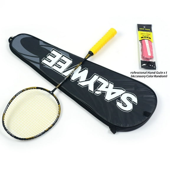 SALYWEE Torpedo 4U G5 Lightweight Badminton Racket - Composite Carbon Fiber, High Elasticity Shaft, Tension 26lbs, Free Bag