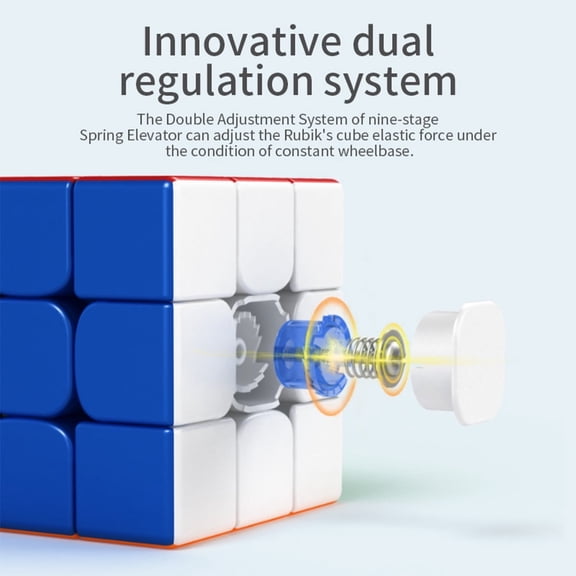 SALYWEE Upgrade ABS Magic Cube Maglev Version 3x3 Speed Cube for 8+ Kids Educational Toy