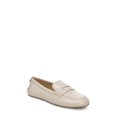 thumbnail image 1 of SAM EDELMAN Womens Beige Padded Logo Tucker Square Toe Slip On Loafers 8, 1 of 6