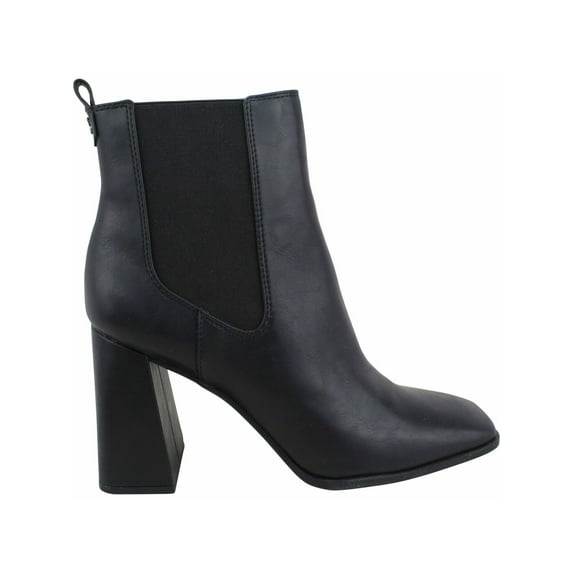 SAM EDELMAN Womens Black Side Gores Cushioned Flare Booties 8.5