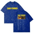 thumbnail image 1 of SAM FENDER T-shirt Crewneck Short Sleeve Tee Women Men Streetwear Tops Hip Hop Clothes Cotton T-shirt, 1 of 6