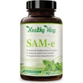 thumbnail image 1 of Healthy Way SAM-e Supplement for Brain Health, Liver, Mood & Joint Support, 400mg, 90 Capsules, 1 of 7