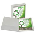 thumbnail image 1 of SAM18917, Earth's Choice Round Ring View Binders, 1 Each, White, 1 of 2