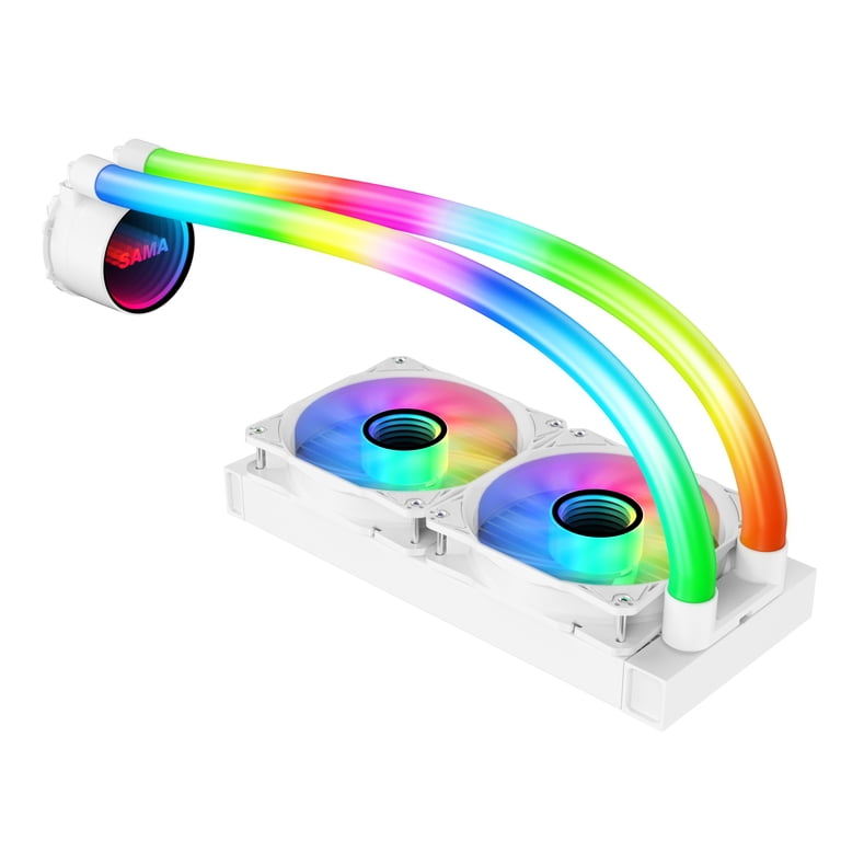 SAMA SAMA 240mm Cpu Liquid Cooler ARGB 240 AIO With Infinity Mirror