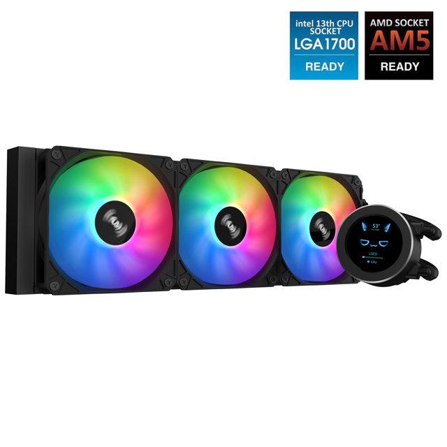 SAMA 360 CPU Liquid Cooler SM360LD All-in-one Water Cooling PWM Fan AIO ...