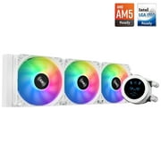SAMA 360 CPU Liquid Cooler SM360LD All-in-one Water Cooling Tirple Quiet PWM Fan AIO PC Water Cooler White