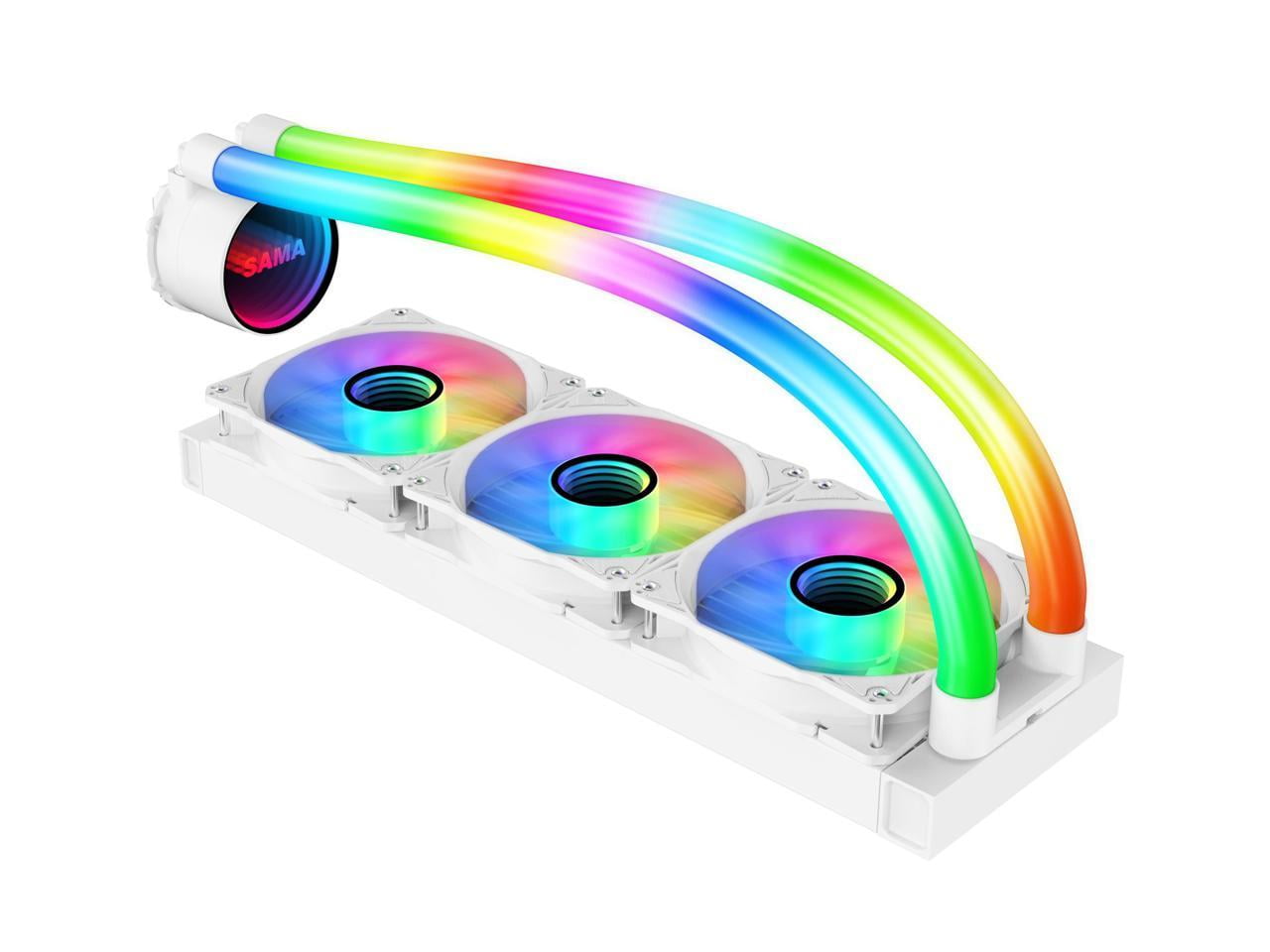 SAMA 360mm ARGB Cpu Liquid Cooler 360 AIO With Infinity SAMA 360mm ARGB Cpu Liquid Cooler 360 AIO With Infinity