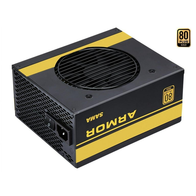 SAMA 80Plus Gold 750W Power Supply Full Voltage Full Modular