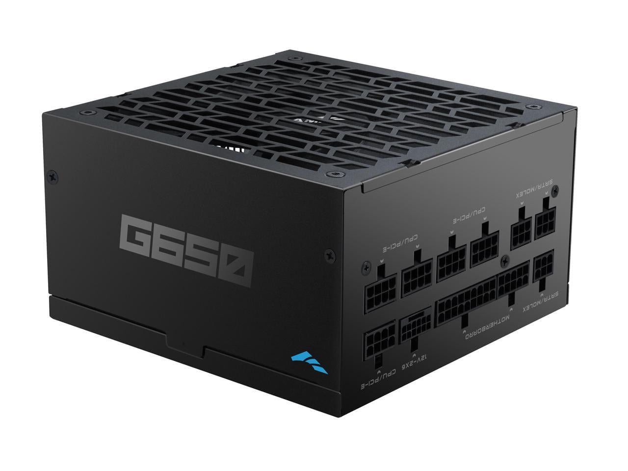 SAMA G650W ATX 3.1 Power Supply, 650W, Cybenetics Gold Standards, PCIe 5.1 Ready, Full Modular, Japanese Capacitors, FDB Fan, Black Version
