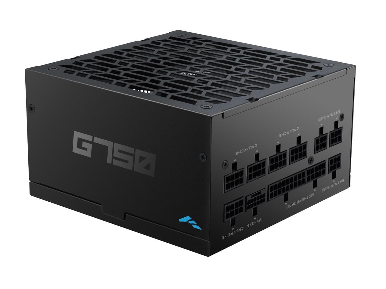 SAMA G750W ATX 3.1 Power Supply, 750W, Cybenetics Gold Standards, PCIe 5.1 Ready, Full Modular, Japanese Capacitors, FDB Fan, Black Version