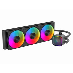 Sama L50Black(360mm) 360mm ARGB Liquid CPU Cooler Black Triple 120mm