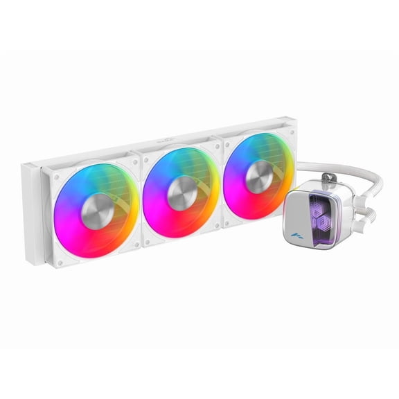 SAMA L70 360mm Liquid CPU Cooler AIO Cooler with ARGB Infinity Mirror Effect 3x120mm ARGB Light Sync with Motherboard PWM 28mm Fans Low-Noise for AMD AM4/AM5, Intel LGA 1700/1150/1151/1200/1851