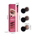 thumbnail image 1 of SAMCIYU Multi Functional Eyebrow Brush Set Portable Eyebrow Brush Ultra Thin Twill Eyeliner Makeup Brush Female Eyebrow Concealers Contours Brush, 1 of 8