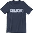 thumbnail image 1 of SAMCRO Motorcycle Mens Biker Distressed Fashion Gift for Boyfriend T-Shirt, 1 of 4