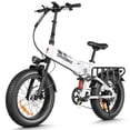 thumbnail image 1 of SAMEBIKE 749w Folding Electric Bike for Adults, 48V 15Ah Removable Battery E-Bike, Up to 70 Miles Range, 20" x 4.0 Fat Tire Electric Mountain Bike with Dual Suspension, 7-Speed Commuter Bicycle, 1 of 10