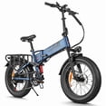 thumbnail image 1 of SAMEBIKE 749w Folding Electric Bike for Adults, 48V 15Ah Removable Battery E-Bike, Up to 70 Miles Range, 20" x 4.0 Fat Tire Electric Mountain Bike with Dual Suspension, 7-Speed Commuter Bicycle, 1 of 10