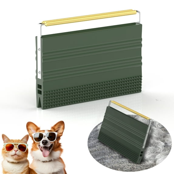Reusable Pet Hair Removal Tool Dog Hair Remover Carpet Rake & Fur Carpet Scraper Cat Hair Lint Roller for Car, Clothes, and Furniture