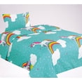 thumbnail image 1 of SAMIMPORT-2011 3-Piece 300 Thread Count Multicolor Ultra-Soft Microfiber Bed Sheet Set, Twin - Machine Washable, 1 of 3