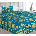 thumbnail image 1 of SAMIMPORT-2011 3-Piece Multicolor Ultra-Soft Microfiber Bed Sheet Set, Twin - Machine Washable, 1 of 3