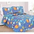 thumbnail image 1 of SAMIMPORT-2011 Green Quilted Polyester Bedspread & Coverlet, Twin (2 Count), 1 of 1