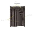 thumbnail image 1 of SAMIMPORT-2011 Nada Brown Leaf Floral Window Treatment Curtains, 60” x 84” (8 Panels), 1 of 4