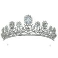 thumbnail image 1 of SAMKY Elegant Rhinestone and CZ Crystal Bridal Tiara Crown for Weddings and Pageants, 1 of 4
