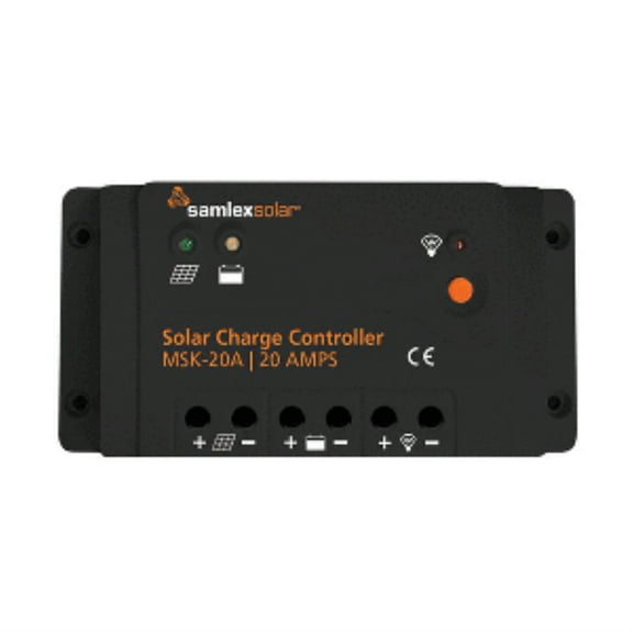SAMLEX 20A SOLAR CHARGE CONTROLLER 12/24V 20 AMP