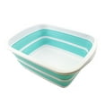 thumbnail image 1 of SAMMART 10L (2.6 Gallon) Collapsible Tub-Foldable Dish Tub-Portable Washing Basin-Space Saving Plastic Washtub, 1 of 7