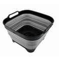 thumbnail image 1 of SAMMART 10L (2.64 Gallon) Collapsible Dishpan with Draining Plug - Foldable Washing Basin - Portable Dish Washing Tub - Space Saving Kitchen Storage Tray, 1 of 7