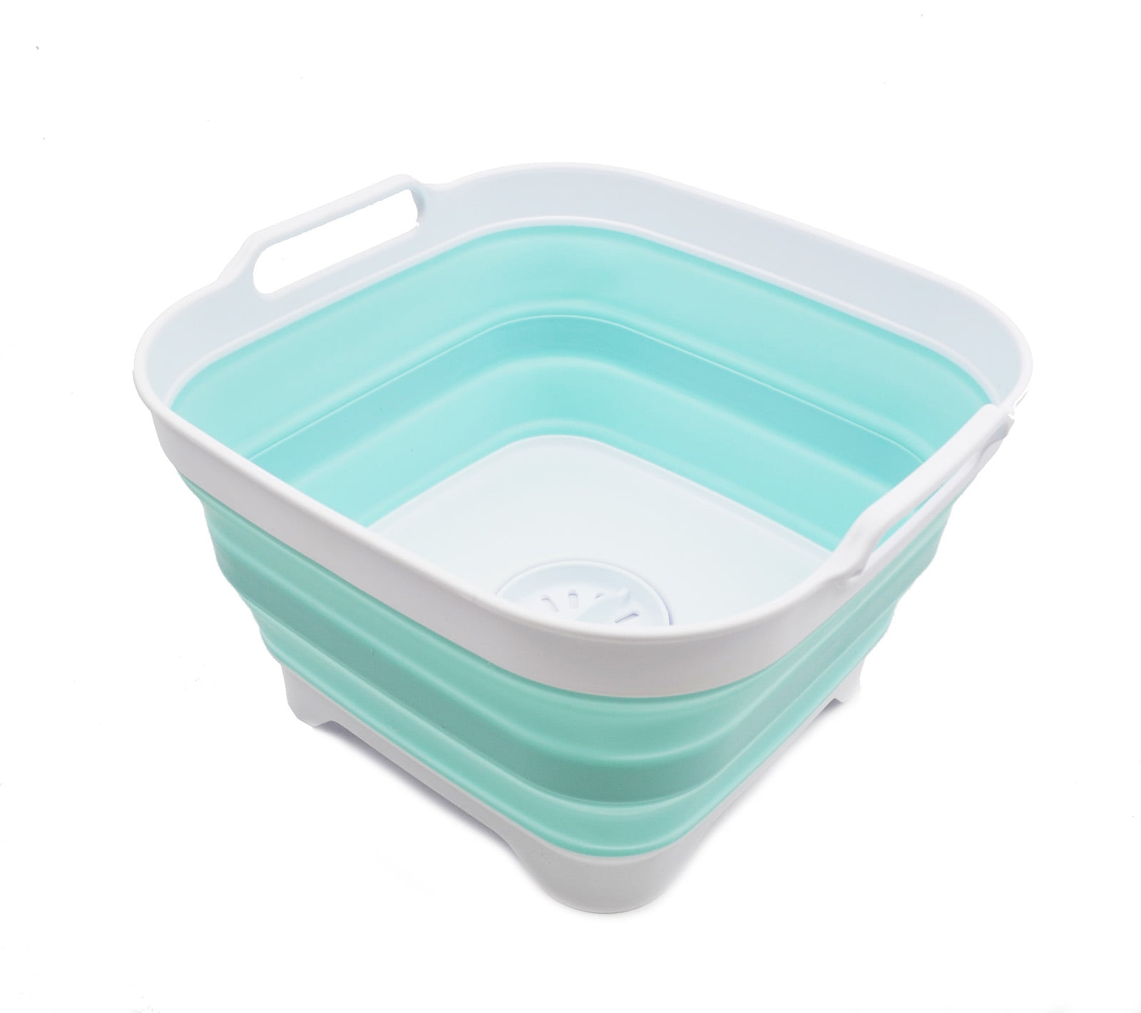 Collapsible dish pan with drain new arrivals