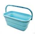 thumbnail image 1 of SAMMART 11.6L (3.06 Gallon) Collapsible Rectangular Handy Basket/Bucket, 1 of 7