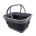 thumbnail image 1 of SAMMART 19L (5 Gallon) Collapsible Tub with Handle - Portable Outdoor Picnic Basket/Crater - Foldable Shopping Bag - Space Saving Storage Container, 1 of 5