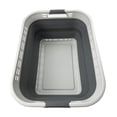 thumbnail image 1 of SAMMART 42L (11 Gallons) Collapsible Plastic Laundry Basket - Foldable Pop Up Storage Container/Organizer - Portable Washing Tub - Space Saving Hamper/Basket, 1 of 7
