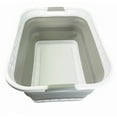 thumbnail image 1 of SAMMART 42L (11 gallons) Collapsible Plastic Laundry Hamper/Basket - Foldable Storage Container/Organizer - Portable Laundry Basket - Easy Storage Space Saving, 1 of 7