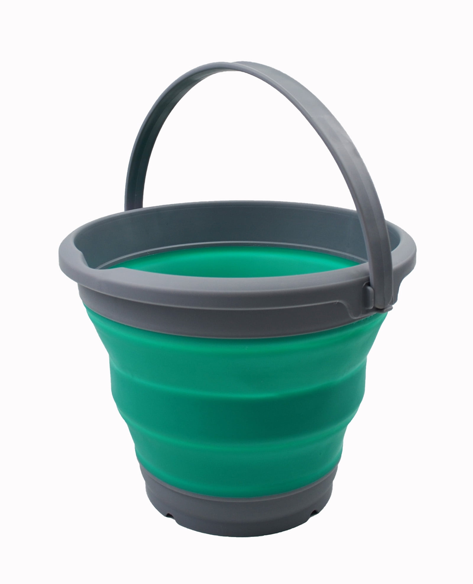 SAMMART 5.5L (1.4 Gallon) Collapsible Plastic Bucket - Foldable Round ...