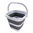 thumbnail image 1 of SAMMART 5L (1.3 Gallon) Collapsible Rectangular Handy Basket/Bucket, 1 of 5