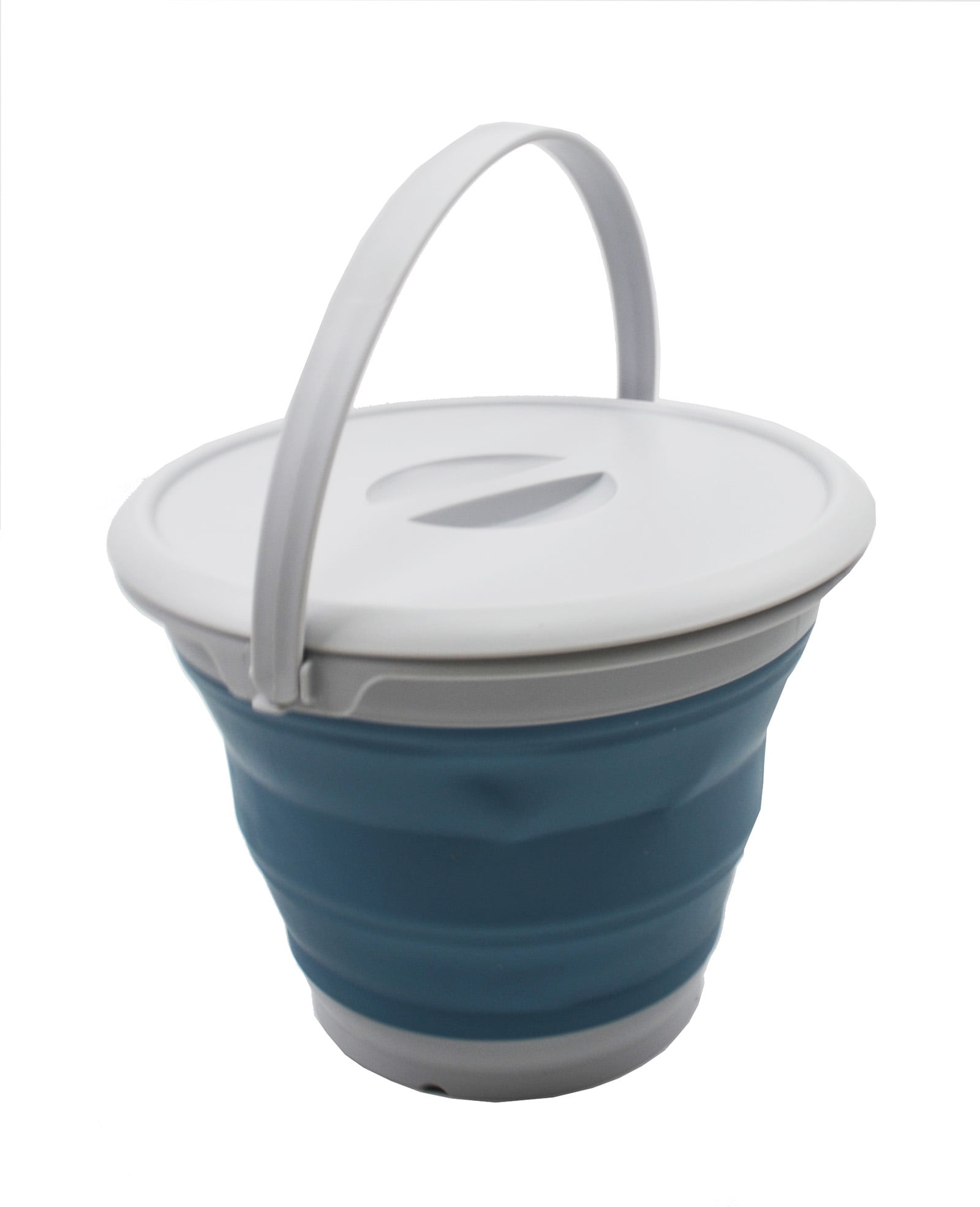 WeluvFit Collapsible Bucket with Handle, Lightweight Folding Water