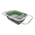 thumbnail image 1 of SAMMART 8L (2.11Gallons) Expandable Collapsible Dish Drainer - Foldable Drying Rack - Portable Dinnerware Organizer - Space Saving Kitchen Storage Tray, 1 of 7