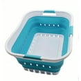 thumbnail image 1 of SAMMART Collapsible Plastic Laundry Basket - Foldable Pop Up Storage Container/Organizer - Portable Washing Tub - Space Saving Hamper/Basket, 1 of 7