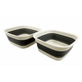 thumbnail image 1 of SAMMART Set of 2 8L (2.1 Gallon) Collapsible Tub - Foldable Dish Tub - Portable Washing Basin - Space Saving Plastic Washtub, 1 of 6
