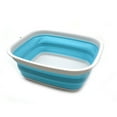 thumbnail image 1 of SAMMART Set of 2 - 9.45L (2.49 Gallon) Collapsible Tub - Foldable Dish Tub - Portable Washing Basin - Space Saving Plastic Washtub, 1 of 7