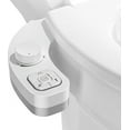 thumbnail image 1 of SAMODRA Non-Electric Bidet - Self Cleaning Dual Nozzle Bidet Attachment with Independent Adjustable Water Pressure (White), 1 of 6
